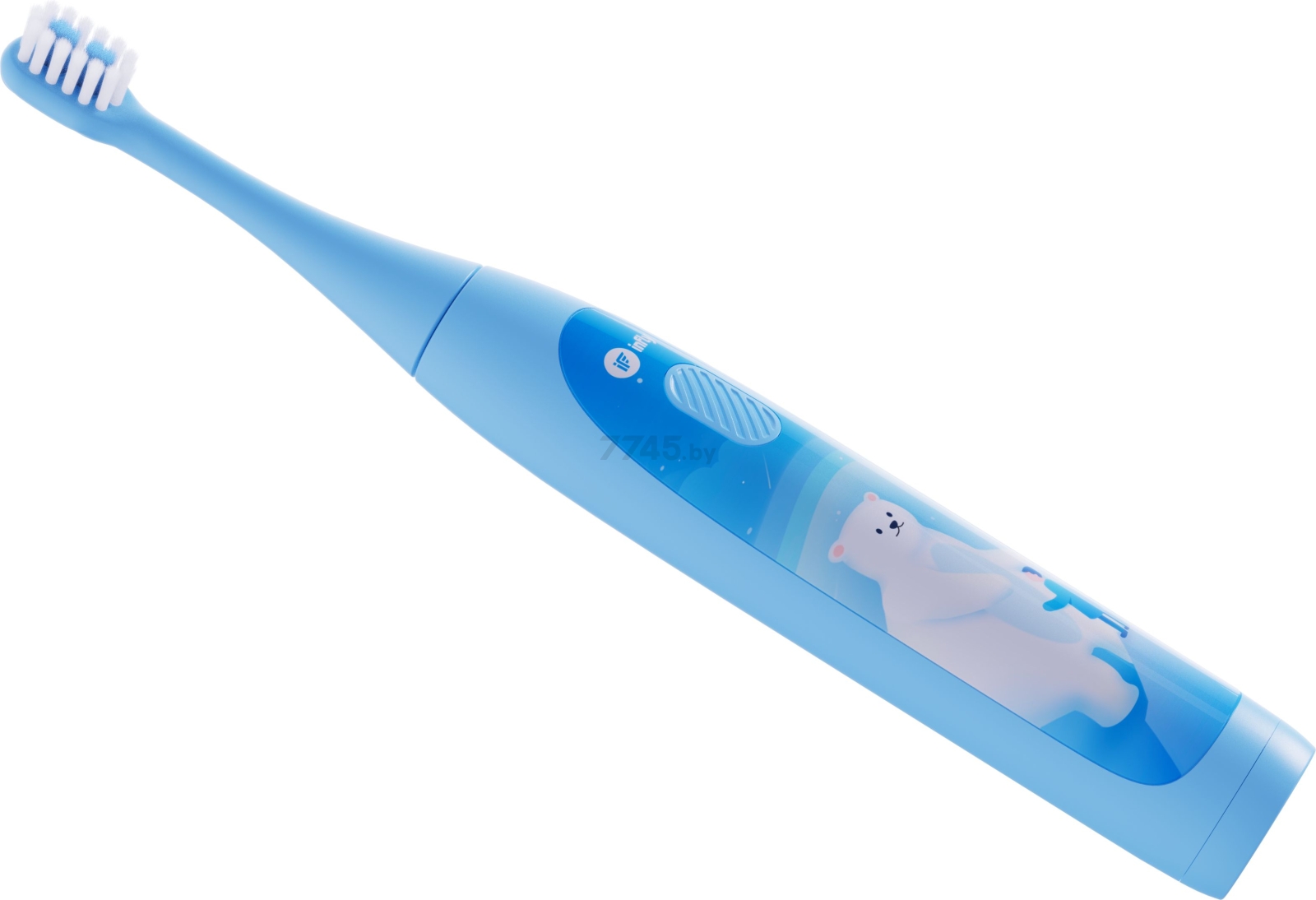Зубная щетка электрическая детская INFLY Kids Electric Toothbrush T04B Blue (T20040BIN) - Фото 6