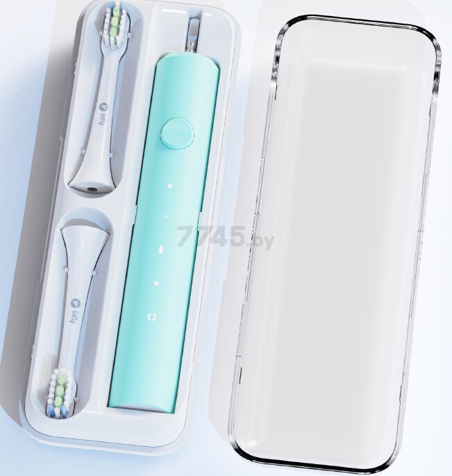 Зубная щетка электрическая INFLY Electric Toothbrush T03S Green в дорожном футляре (6973106050610) - Фото 2