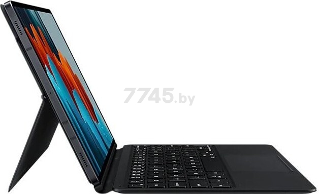 Чехол с клавиатурой Samsung Tab S8/S7 чёрный - Фото 3