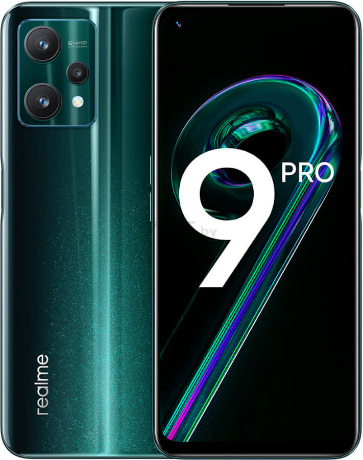 Смартфон REALME 9 Pro 5G 8/128GB Aurora Green