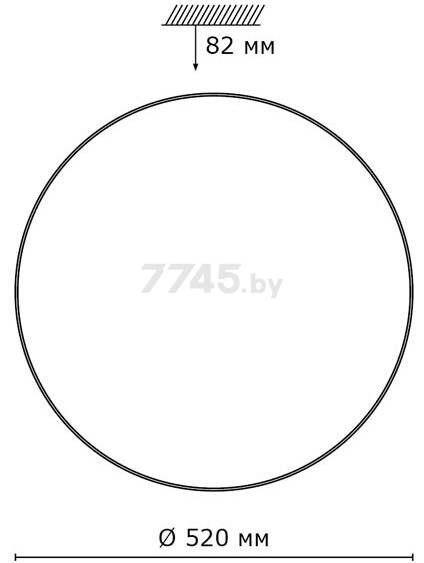 Светильник накладной светодиодный 72 Вт 3000-6000K SONEX Leka Pale SN 088 белый/хром (2051/EL) - Фото 2