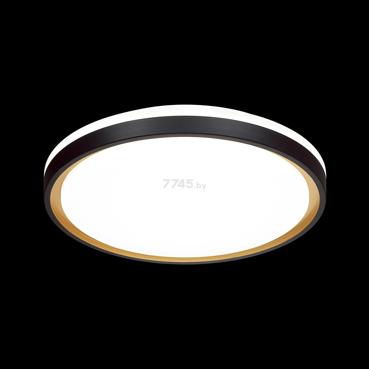 Светильник накладной светодиодный 30 Вт 4000К SONEX Klapa Pale SN 029 белый/черно-золотой (3045/CL) - Фото 2