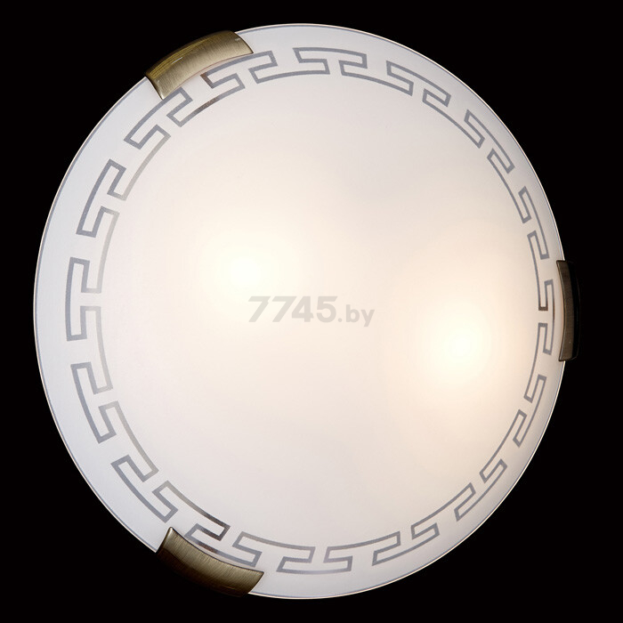 Светильник накладной SONEX Greca Glassi SN 108 белый (161/К) - Фото 3