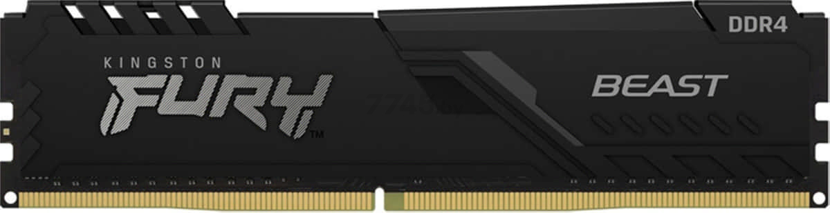 Оперативная память KINGSTON Fury Beast 8GB DDR4 PC4-28800 (KF436C17BB/8) - Фото 2