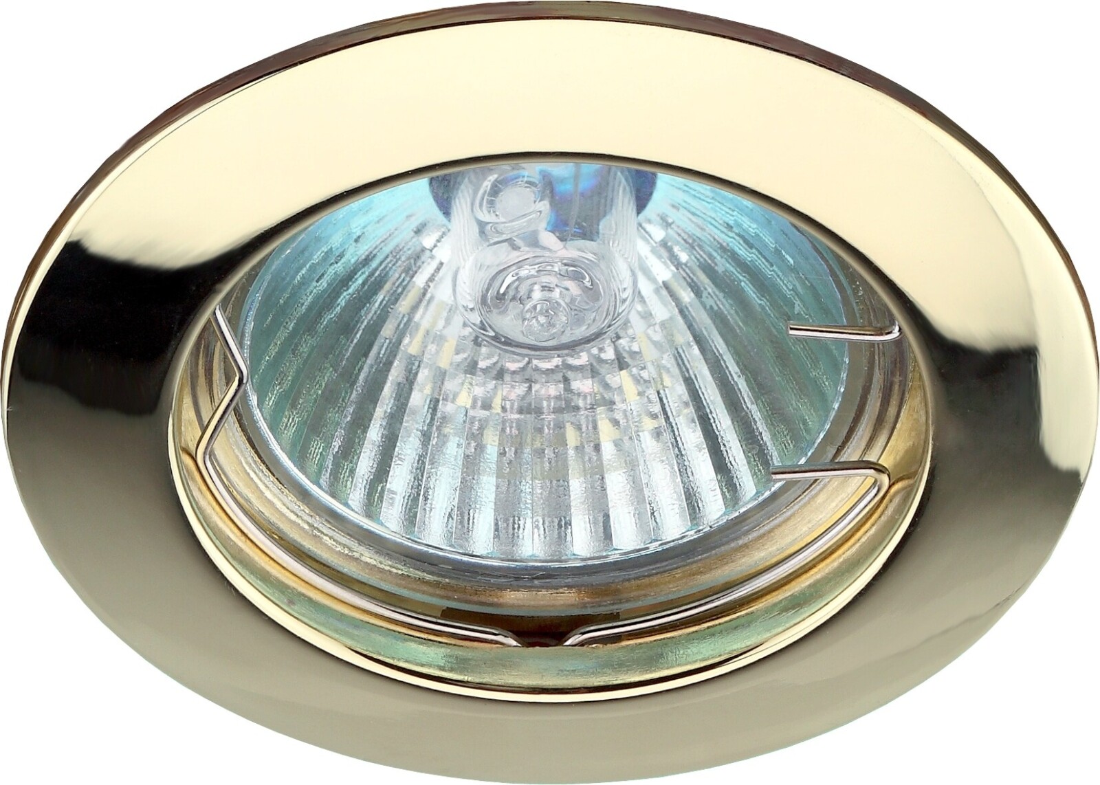Точечный светильник под лампу GU5.3 ЭРА KL1 GD золото (C0043655)