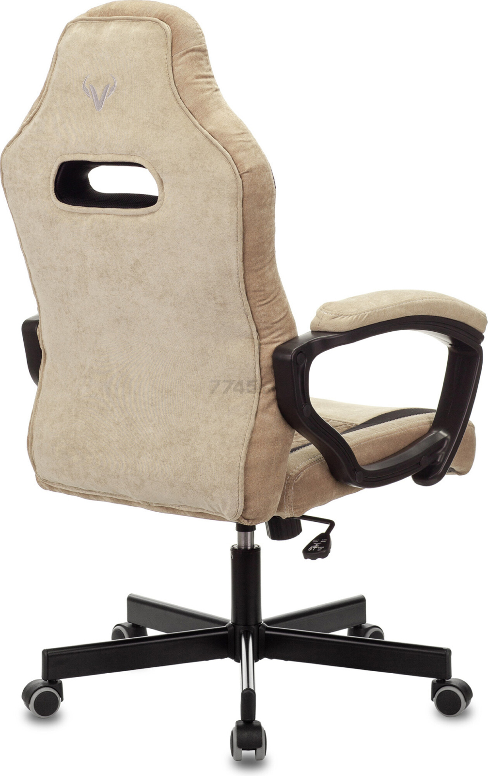 Кресло геймерское ZOMBIE Viking 6 Knight Fabric ткань/экокожа коричневый/бежевый - Фото 4