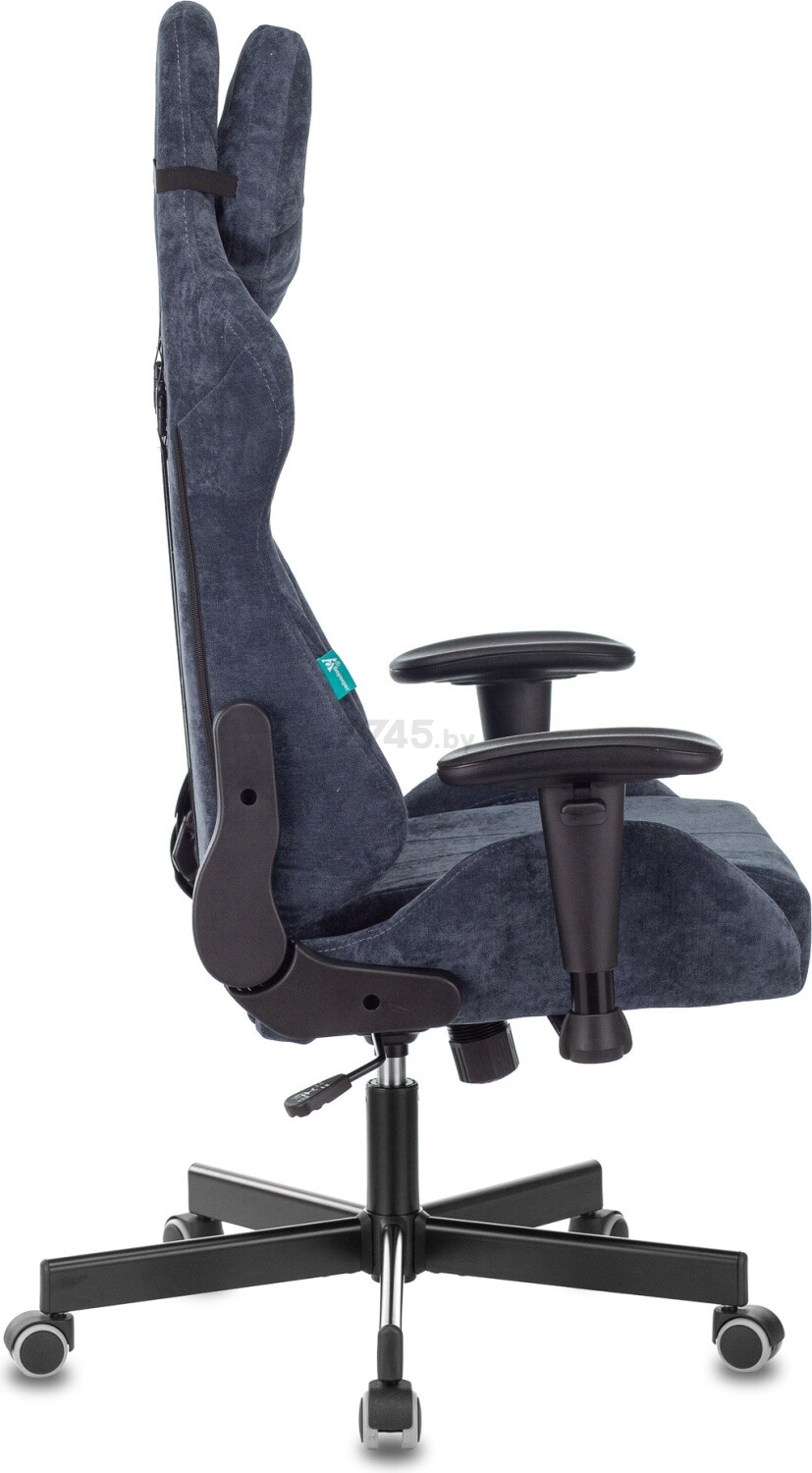 Кресло геймерское ZOMBIE Viking Knight Fabric синий Light-27 - Фото 3