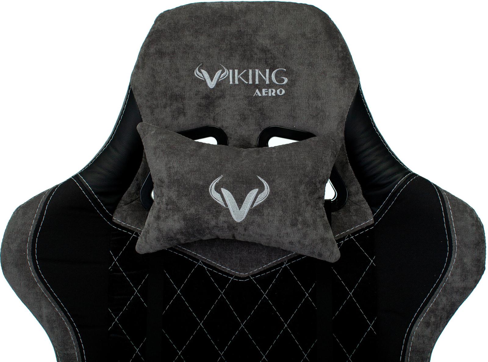 Кресло геймерское ZOMBIE Viking 7 Knight Fabric ткань/экокожа черный - Фото 11