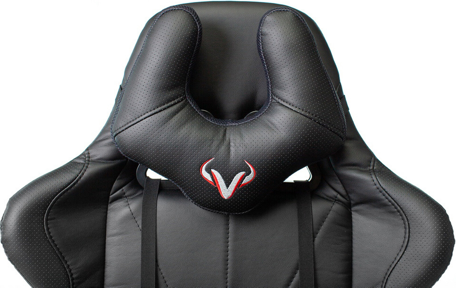 Кресло геймерское ZOMBIE Viking 5 Aero Edition экокожа черный - Фото 7
