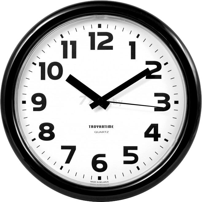 Часы настенные кварцевые 24,5 см TROYKATIME Модель 02 (21200216)