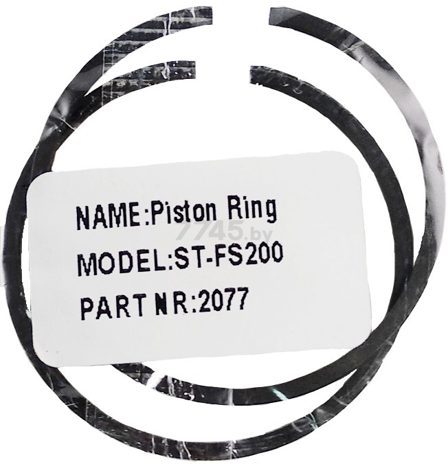Кольцо поршневое для триммера 38 мм 2 штуки WINZOR к Stihl FS 200 (2077)