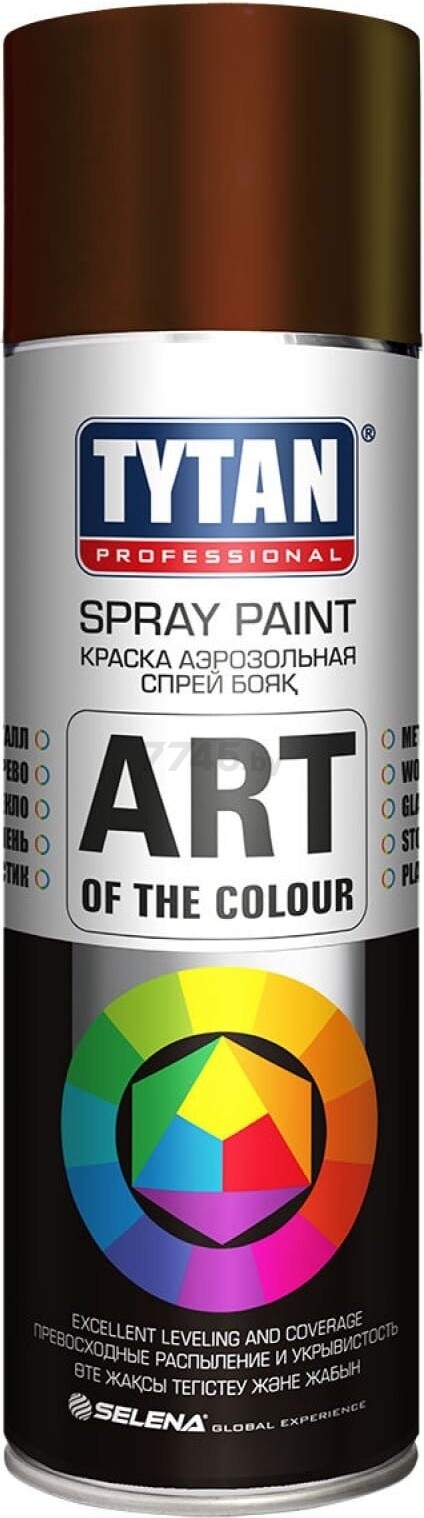 Краска аэрозольная TYTAN Professional Art of the colour коричневая 400 мл