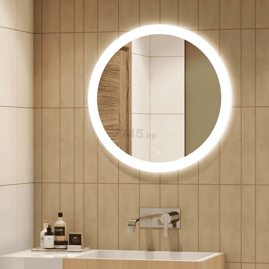 Зеркало для ванной с подсветкой КОНТИНЕНТ Rinaldi LED D770 (ЗЛП39) - Фото 4