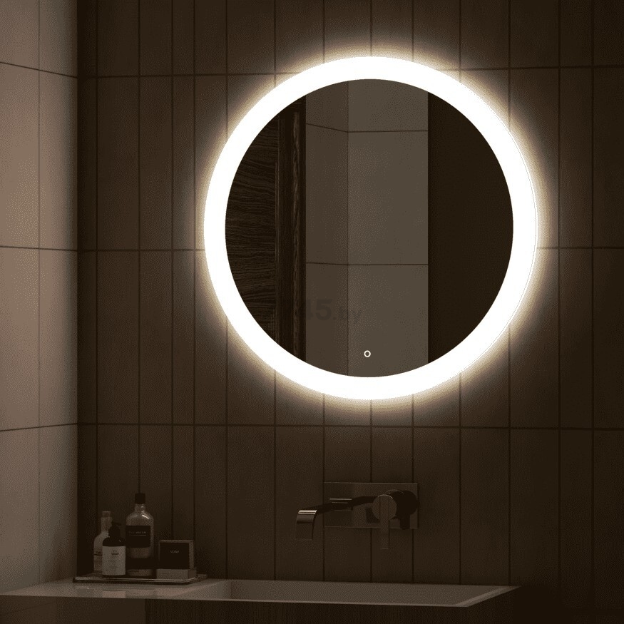 Зеркало для ванной с подсветкой КОНТИНЕНТ Rinaldi LED D770 (ЗЛП39) - Фото 5
