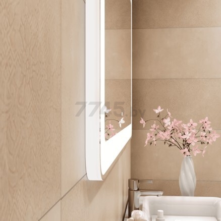Зеркало для ванной с подсветкой КОНТИНЕНТ Velvette LED 1200х700 (ЗЛП467) - Фото 5