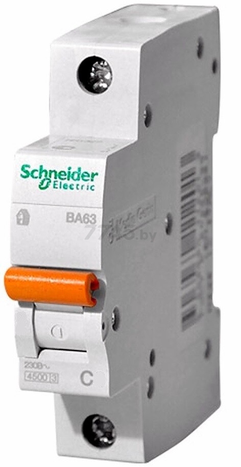 Автоматический выключатель SCHNEIDER ELECTRIC ВА63 1P 16А С 4,5кА (11203) - Фото 3