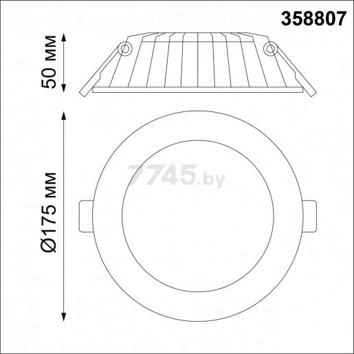 Точечный светильник светодиодный NOVOTECH Spot NT21 237 Gesso белый (358807) - Фото 3