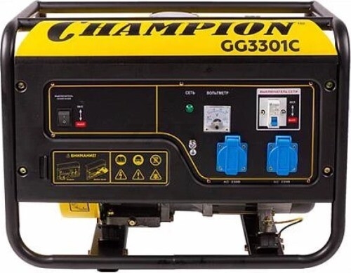 Генератор бензиновый CHAMPION GG3301C - Фото 3
