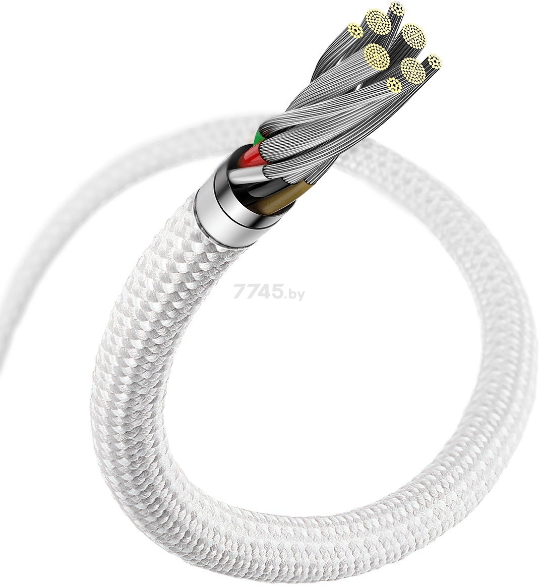 Кабель BASEUS CALD000002 Dynamic Series Fast Charging Data Cable Type-C to iP 20W 1m White - Фото 6