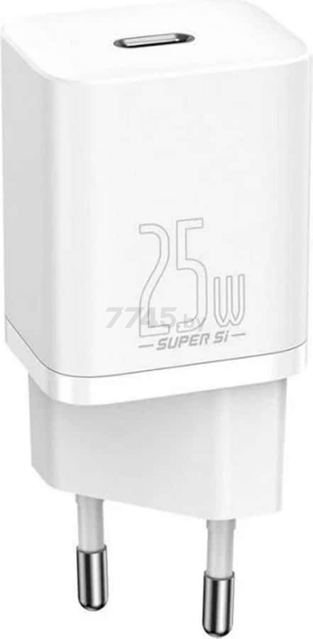 Сетевое зарядное устройство BASEUS Super Si Quick Charger White (CCSP020102)