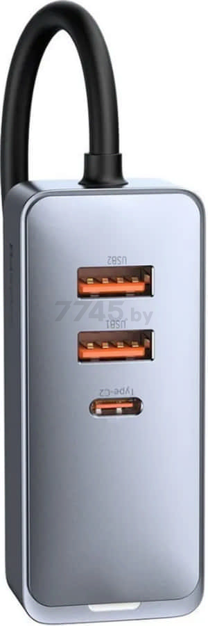 Автомобильное зарядное устройство BASEUS Share Together PPS Multi-port 2U+2C (CCBT-A0G) - Фото 6