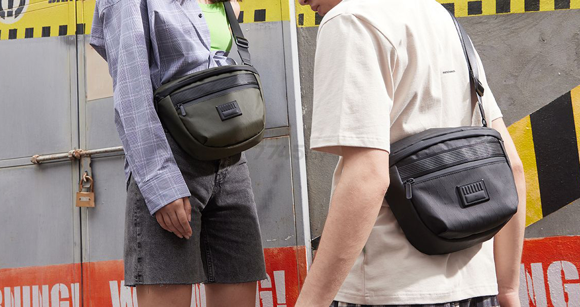Сумка NINETYGO Lightweight Shoulder Bag Black (90BWPMT21105U) - Фото 8