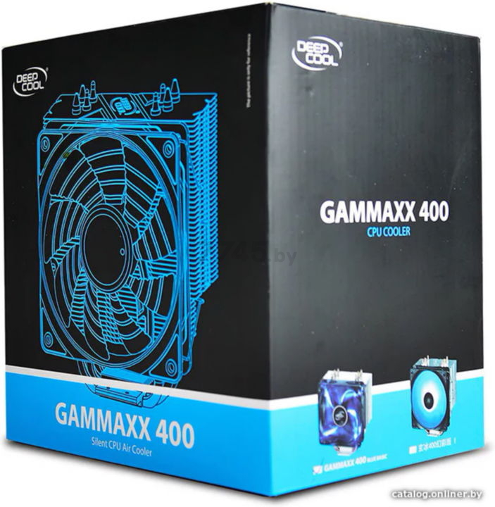 Кулер для процессора DEEPCOOL Gammaxx 400 Blue Basic (DP-MCH4-GMX400P-BL) - Фото 9