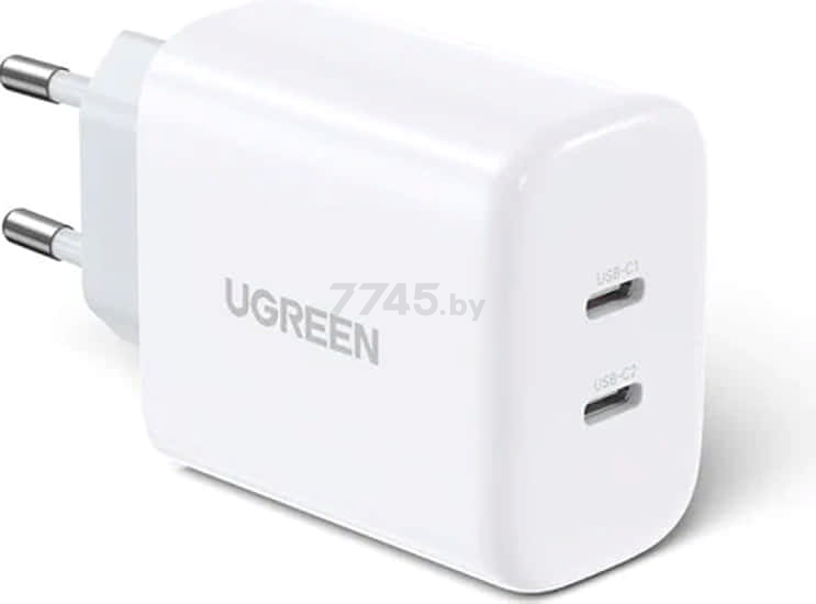 Сетевое зарядное устройство UGREEN CD243 White (10343)