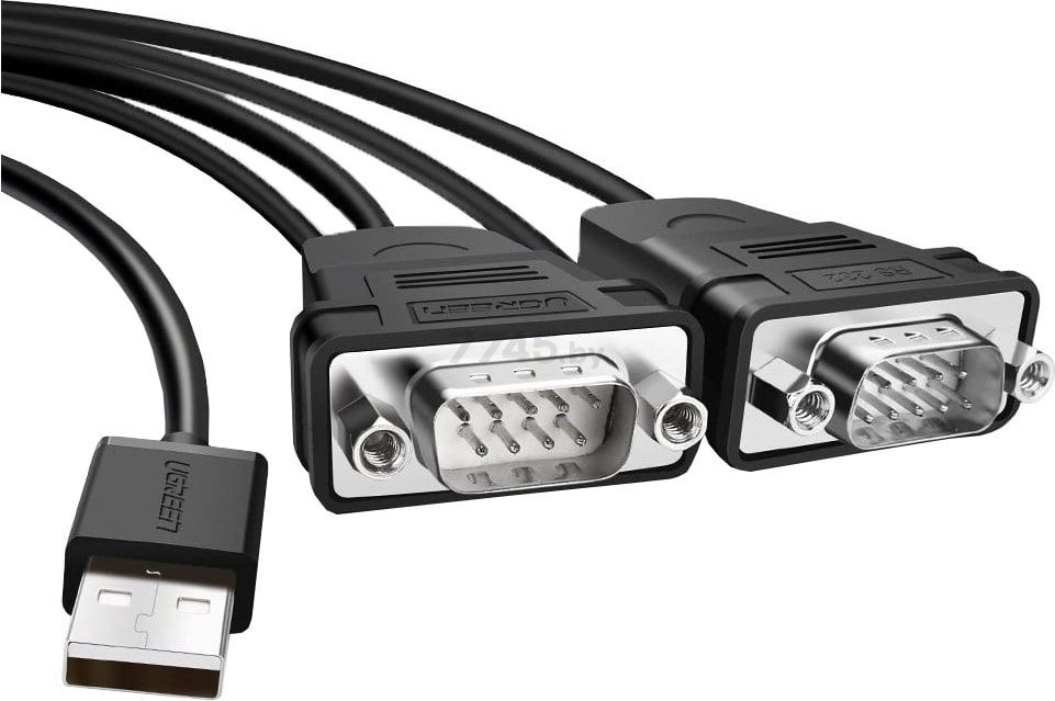 Кабель UGREEN US229-30769 USB-A – 2xRS-232