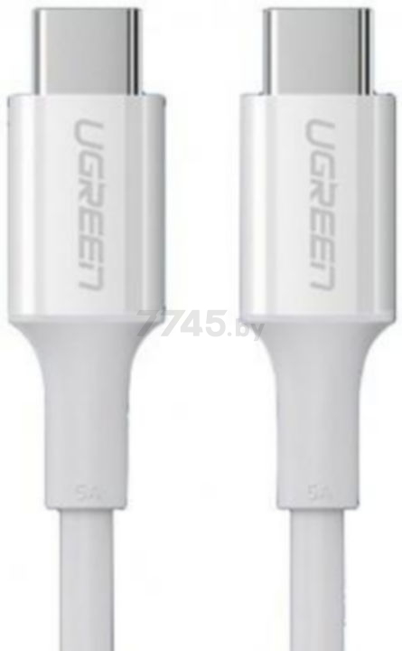 Кабель UGREEN US300-60551 USB-C – USB-C белый