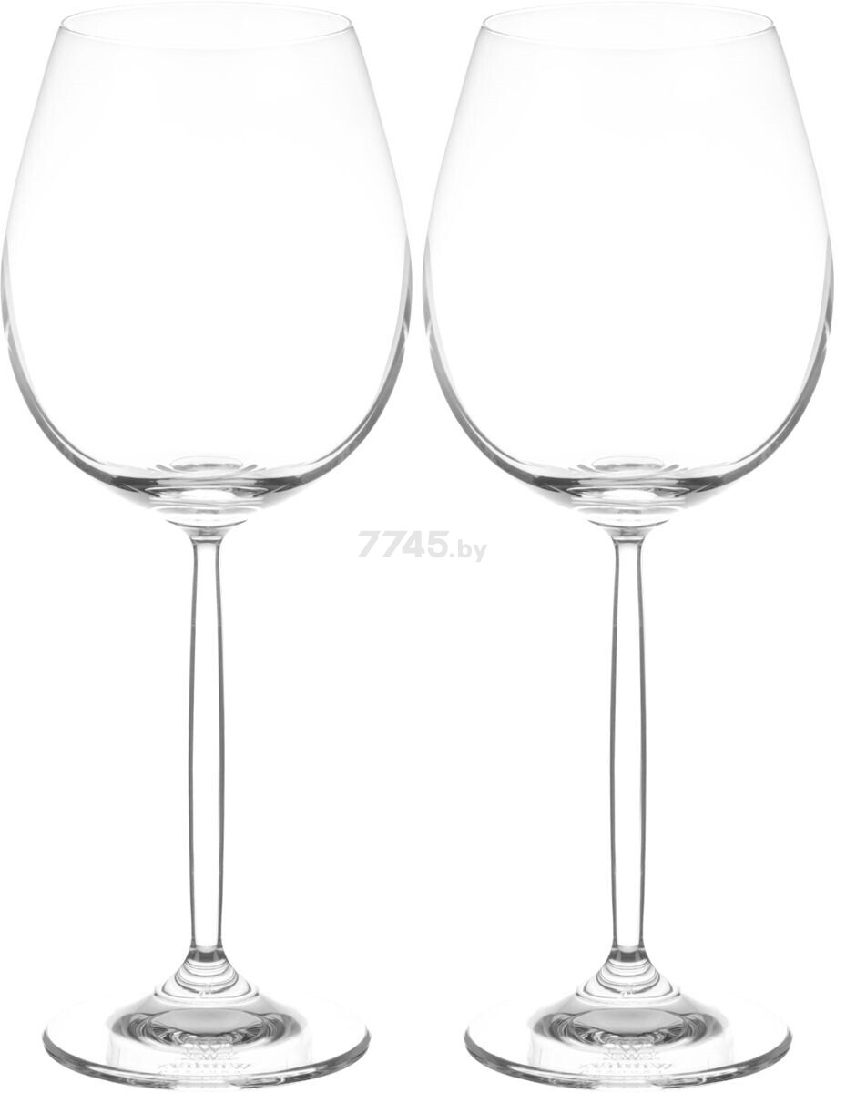 Набор бокалов для вина WILMAX Crystalline 2 штуки 480 мл (WL-888003/2C)