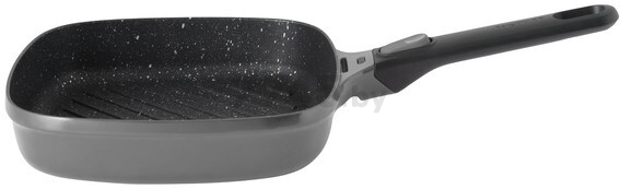 Сковорода-гриль алюминиевая 24 см BERGHOFF Gem grey (2307428)