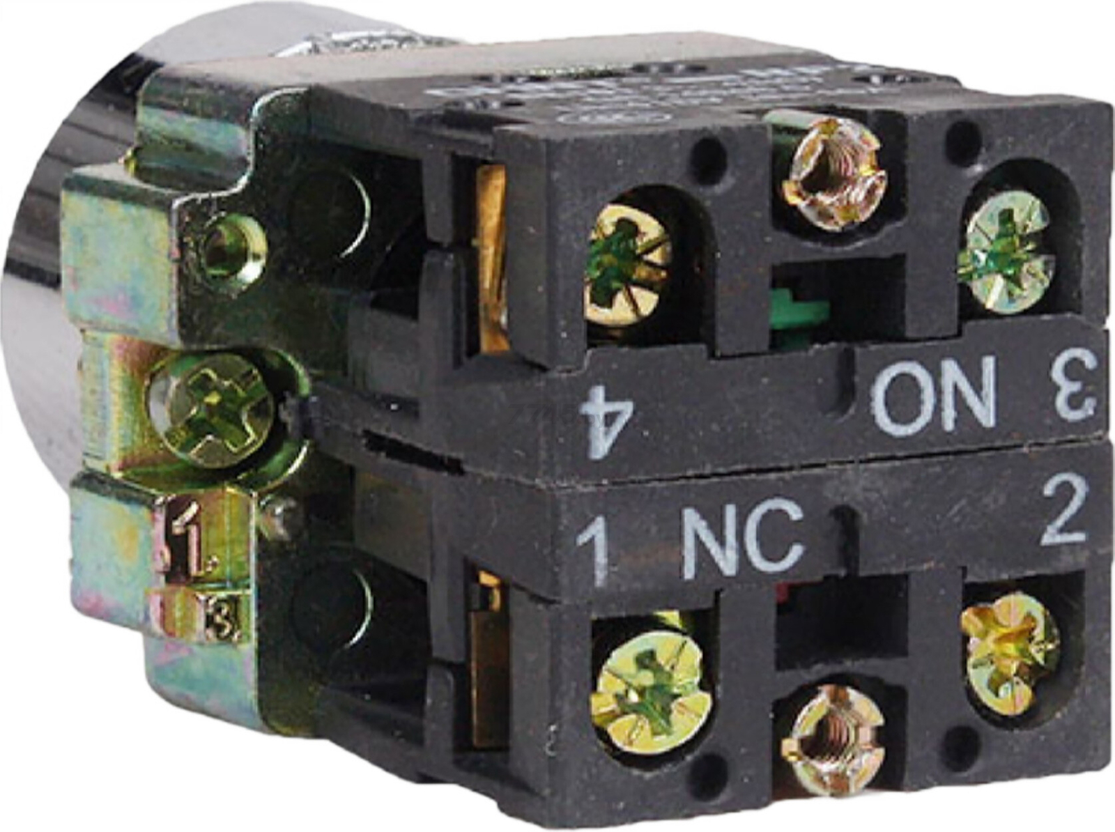 Кнопка управления NP2-BA1345 с маркировкой, 1HO+1H3 IP40 (CHINT) (575482) - Фото 4
