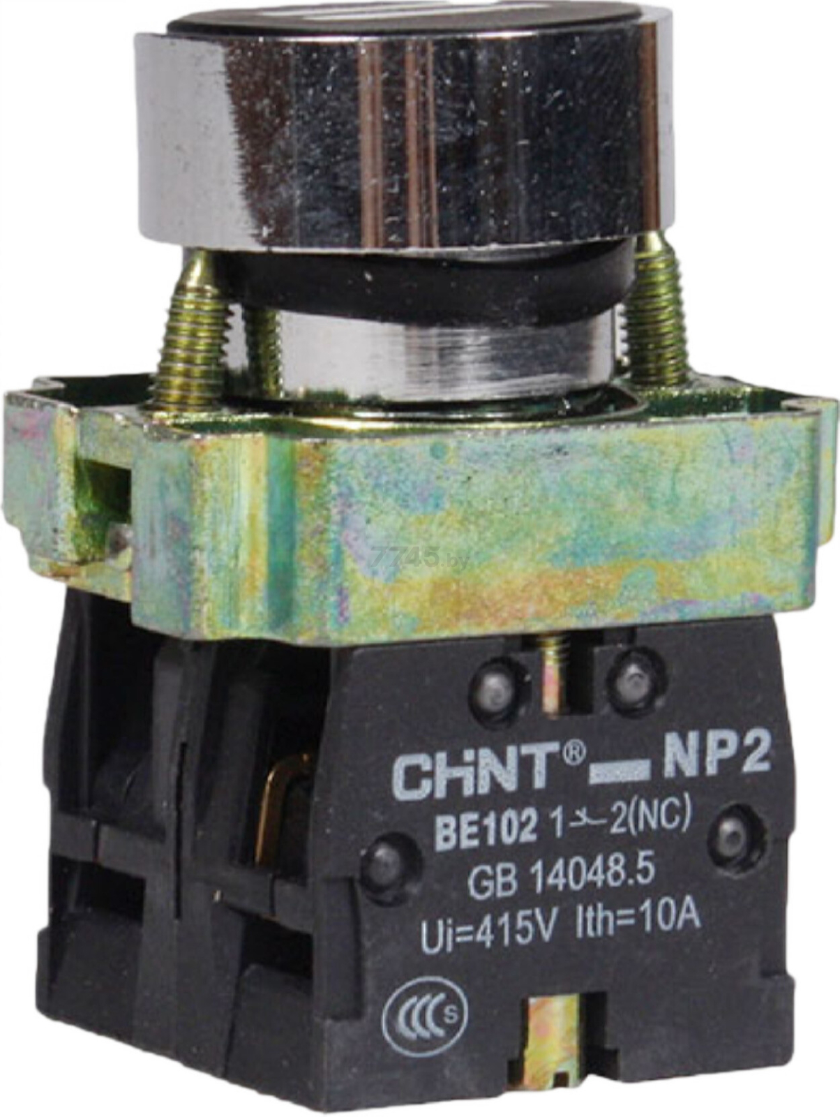 Кнопка управления NP2-BA1345 с маркировкой, 1HO+1H3 IP40 (CHINT) (575482) - Фото 3
