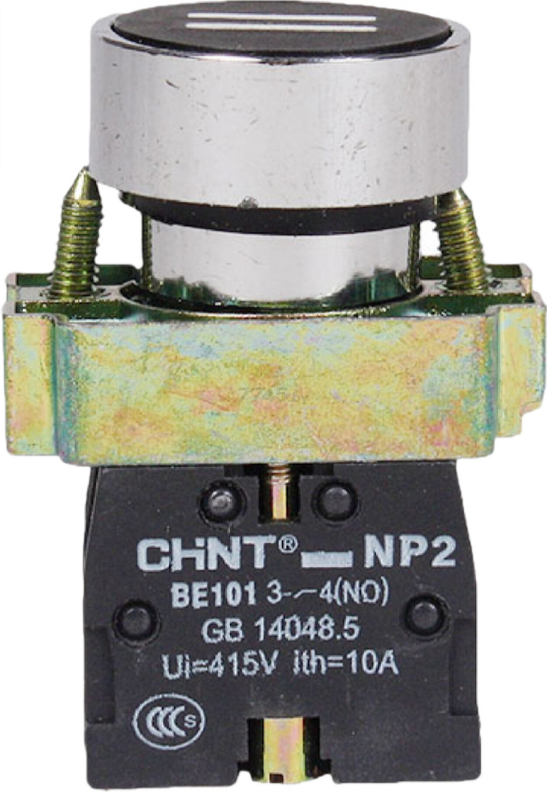 Кнопка управления NP2-BA2351 с маркировкой, 1НО IP40 (CHINT) (575481) - Фото 2