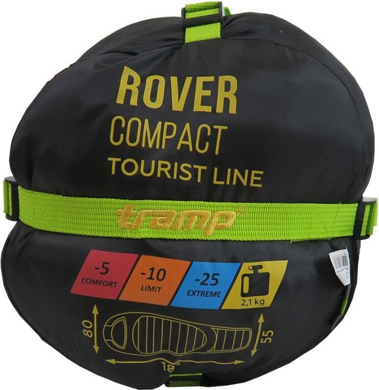 Спальный мешок TRAMP Rover Compact правая молния (TRS-050С-RT) - Фото 22