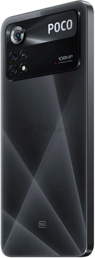Смартфон POCO X4 Pro 5G 8GB/256GB Laser Black RU (2201116PG) - Фото 3