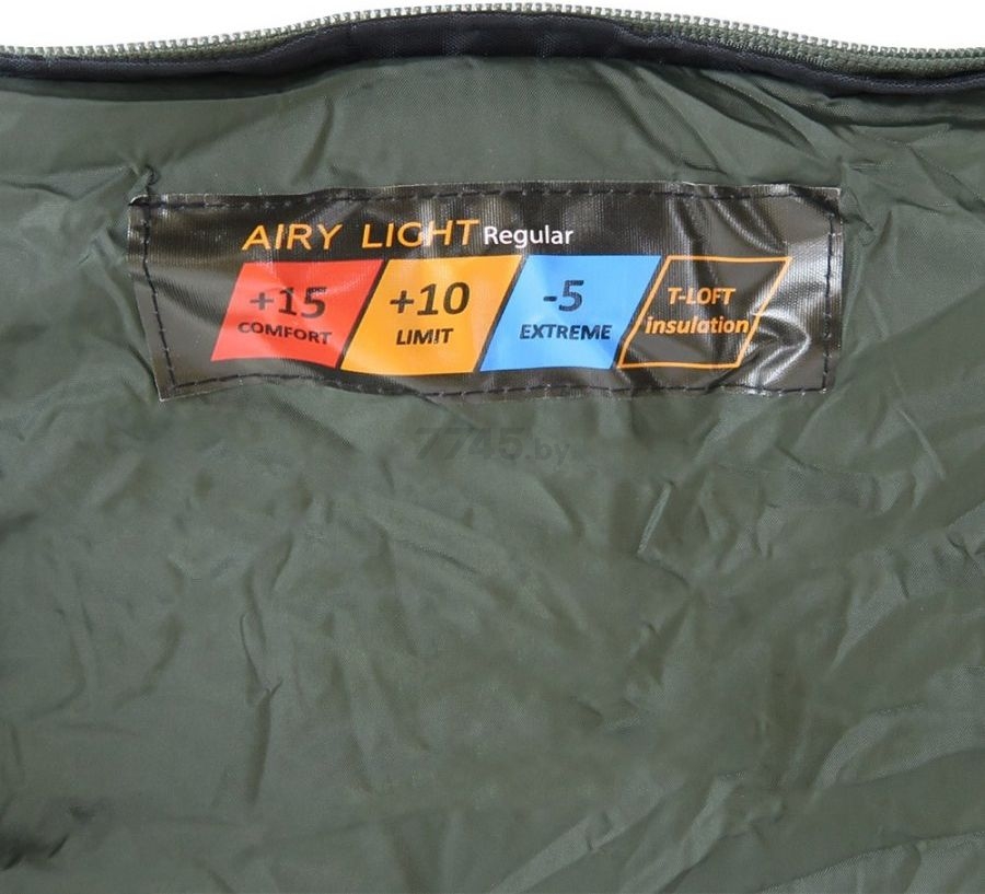 Спальный мешок TRAMP Airy Light Regular левая молния (TRS-056R-LT) - Фото 8