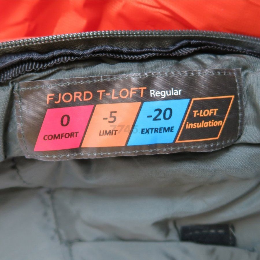Спальный мешок TRAMP Fjord T-Loft Regular левая молния (TRS-049R-LT) - Фото 10