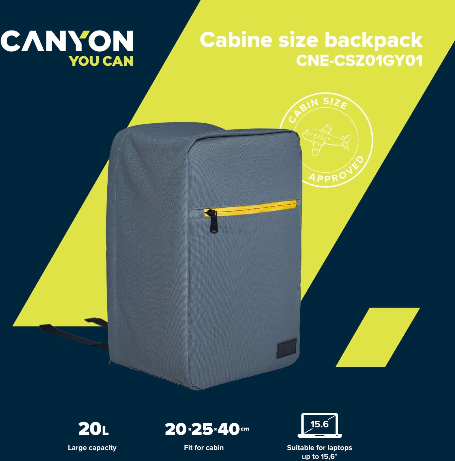 Рюкзак CANYON CNE-CSZ01GY01 - Фото 11