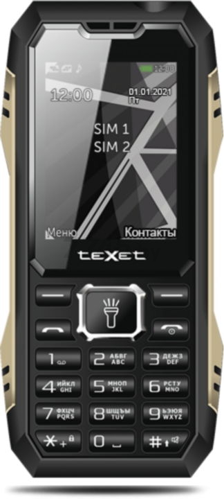 Мобильный телефон TEXET TM-D424 Black