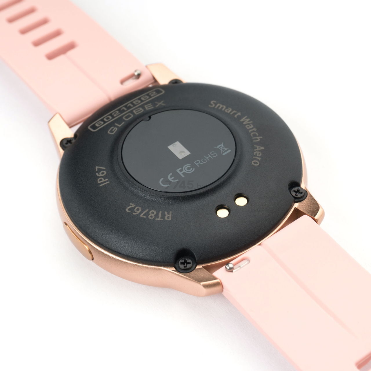 Умные часы GLOBEX Smart Watch Aero V60 Pink - Фото 3