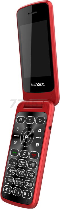 Мобильный телефон TEXET TM-408 Red - Фото 3
