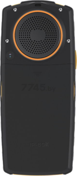 Мобильный телефон TEXET TM-521R Black/Orange - Фото 3