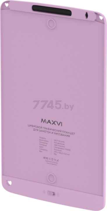 Планшет для заметок MAXVI MGT-02 10.5 Pink - Фото 6