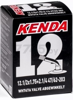 Камера для велосипеда 12"x1,75"/2,1" KENDA (RR11022)