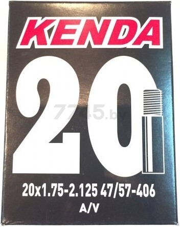 Камера для велосипеда 20"x1,75"/2,125" KENDA (RR11026)