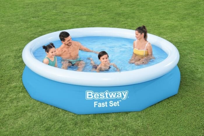 Бассейн BESTWAY Fast Set 57458 (305х66) - Фото 6