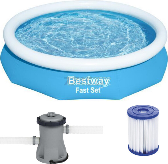 Бассейн BESTWAY Fast Set 57458 (305х66)