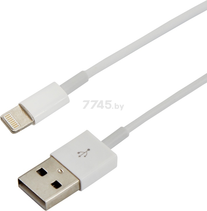 Кабель REXANT USB-Lightning 1 м белый (18-0001)